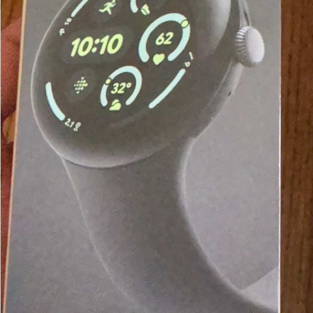 Google Smartwatch - Black and Silver